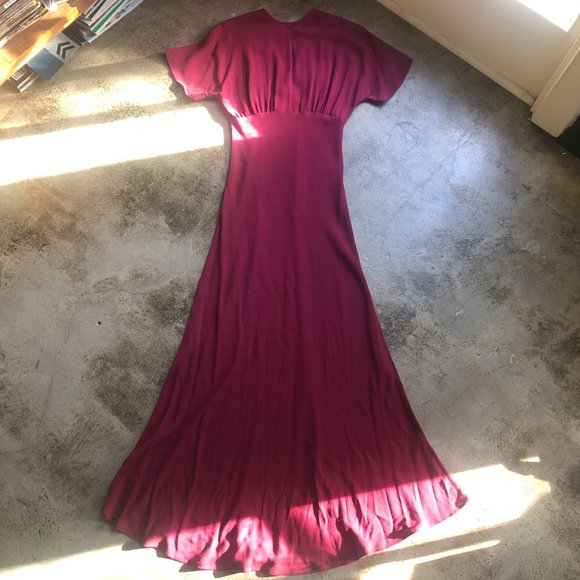 NWT Christy Dawn Sequoia Dress in Boysenberry Small - Picture 5 of 7
